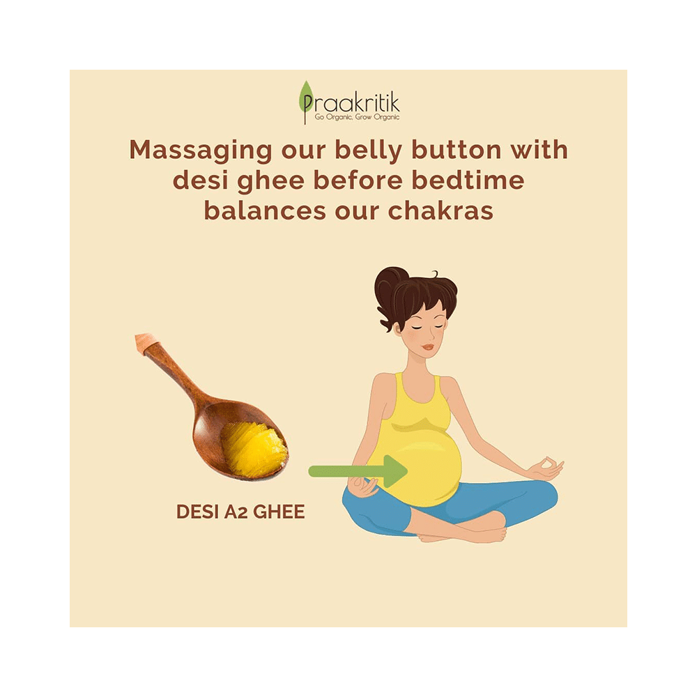 Praakritik Desi Gir Cow's A2 Vedic Churned Ghee | Lactose Free - Image 10