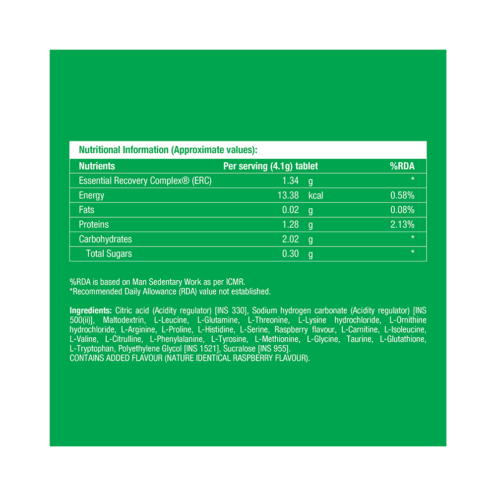 Fast&Up Combo Pack of Recover (20) & 2 Pack of Activate (10) Effervescent Tablet - Image 15