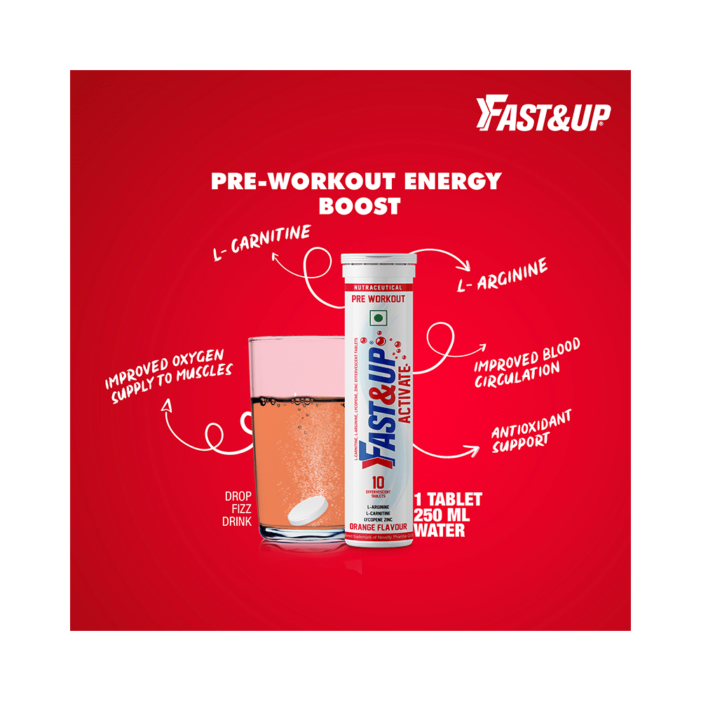 Fast&Up Combo Pack of Recover (20) & 2 Pack of Activate (10) Effervescent Tablet - Image 5