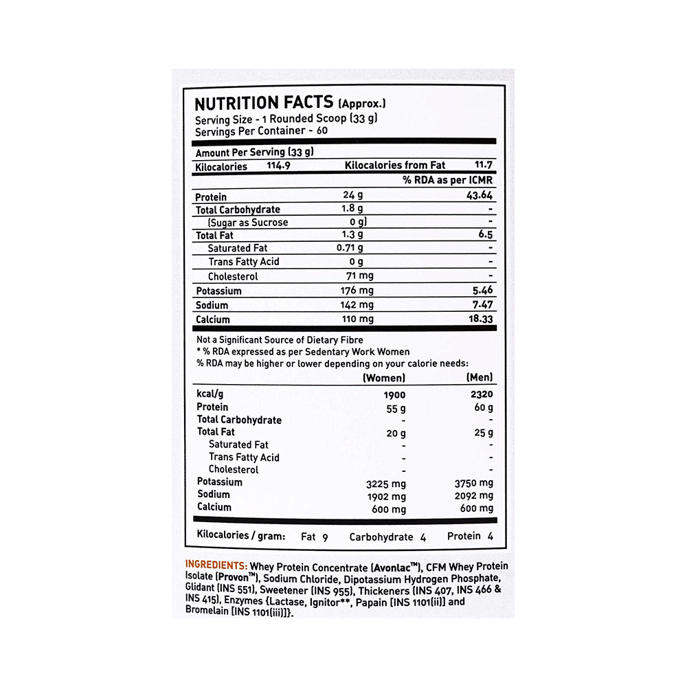 Proburst Whey Supreme Protein | With BCAAs & Glutamine for Muscle Recovery | Flavour Powder Vanilla Icecream - Image 6