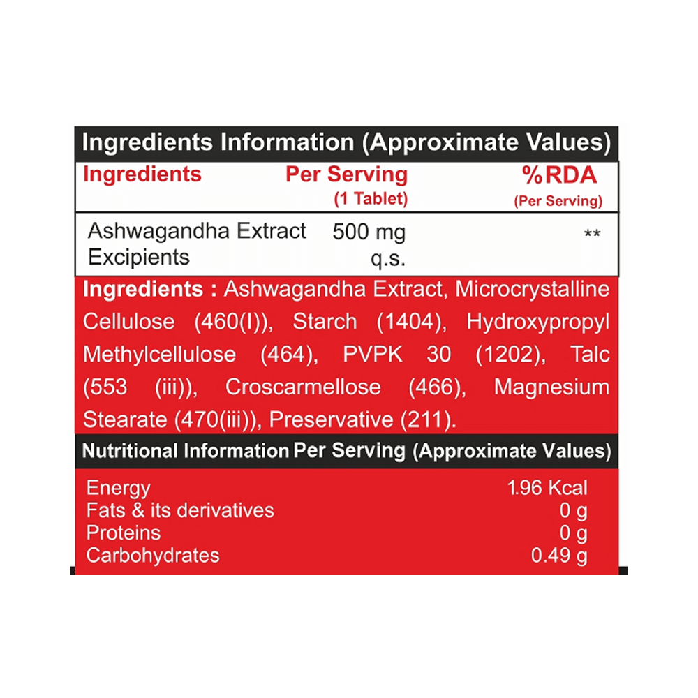 Pharmgrade Ashwagandha Tablet - Image 6