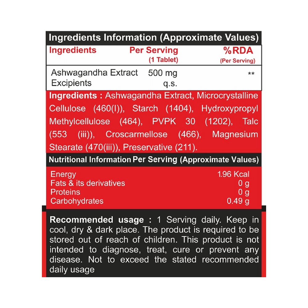 Pharmgrade Ashwagandha Tablet - Image 2