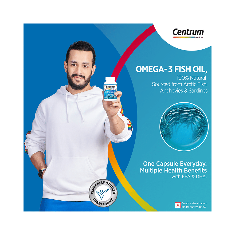 Centrum Omega 3 Fish Oil Capsule for Heart, Skin, Eye & Joint Health - Image 5