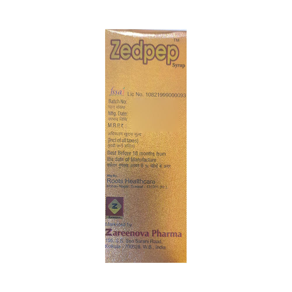 Zedpep Syrup Pineapple - Image 2
