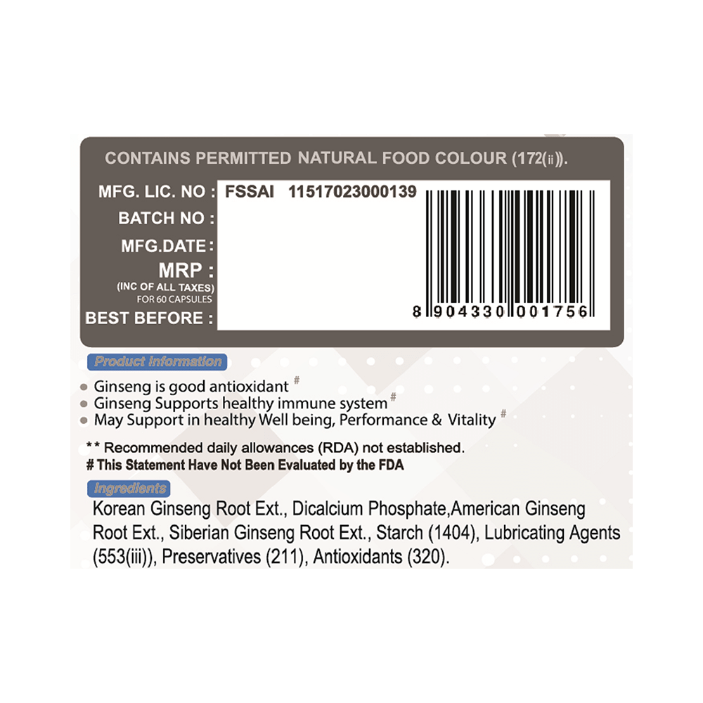 Pharmgrade Ginseng Capsule - Image 3