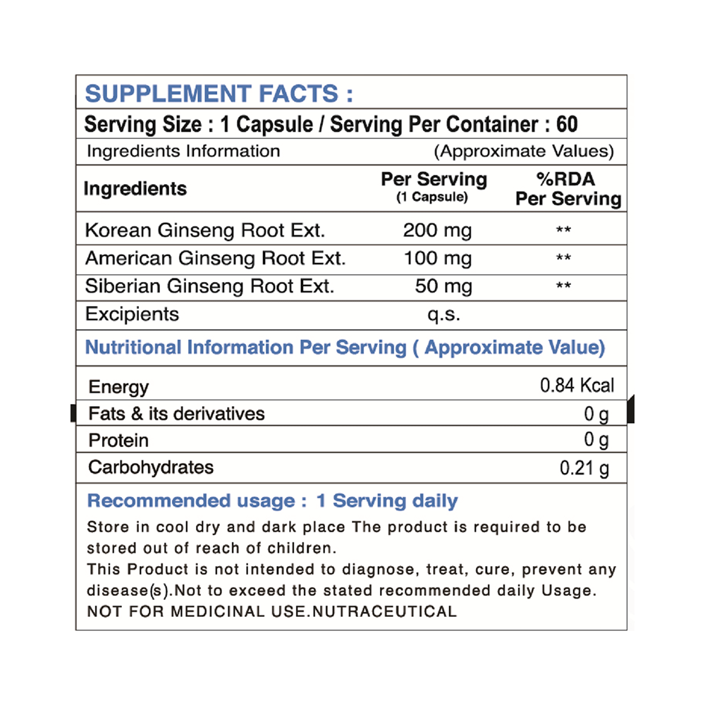 Pharmgrade Ginseng Capsule - Image 2