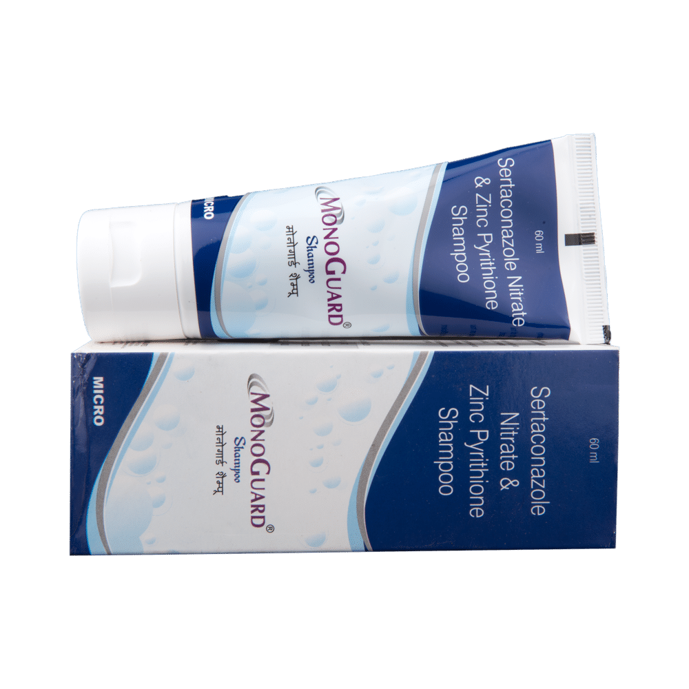 Monoguard Sertaconazole & Zinc Pyrithione Shampoo | Fights Dandruff - Image 1
