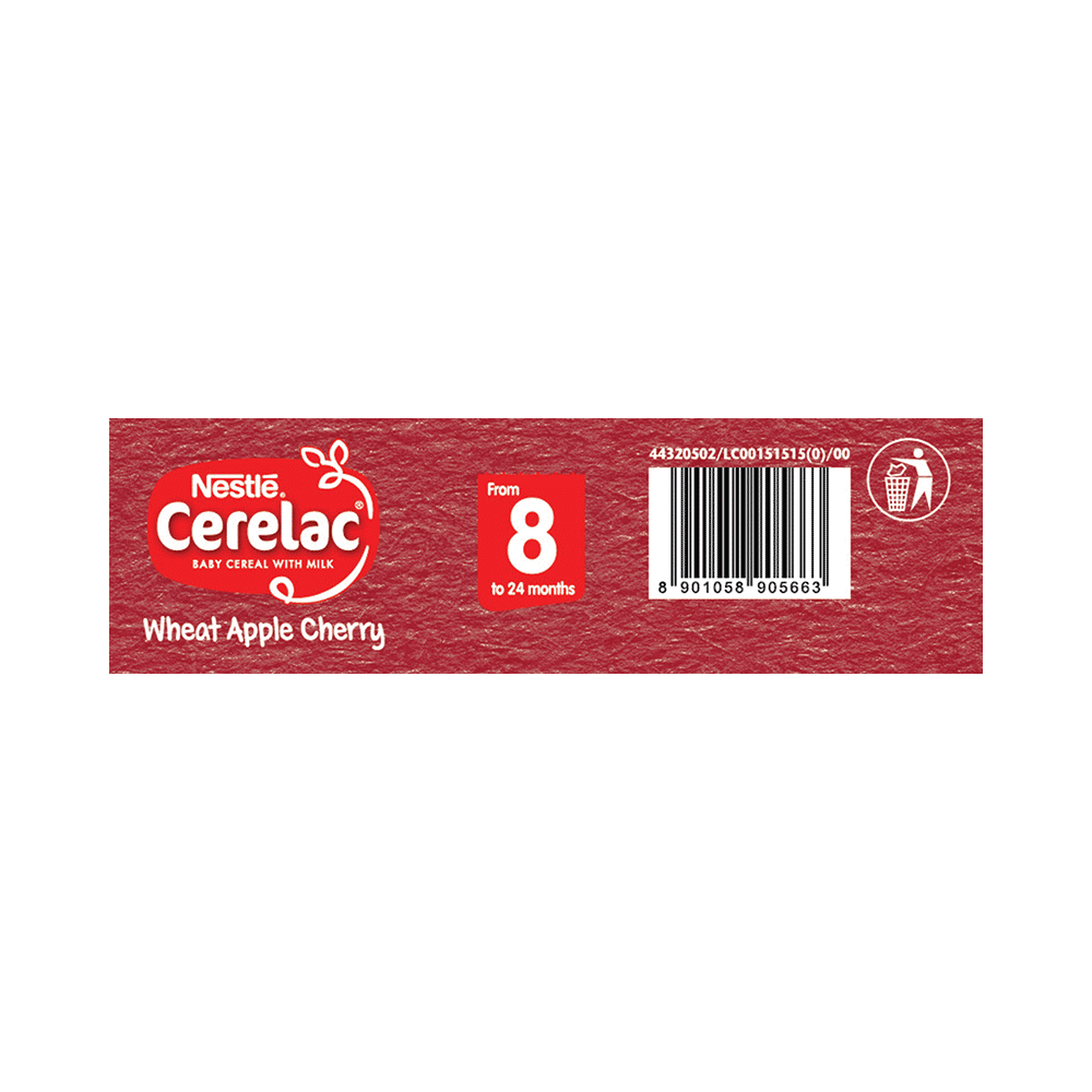Cerelac Wheat Apple Cherry (8 To 24m) - Image 7