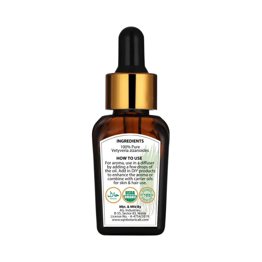 Sqin Botanicals 100% Pure Essential Oil Vetiver - Image 2