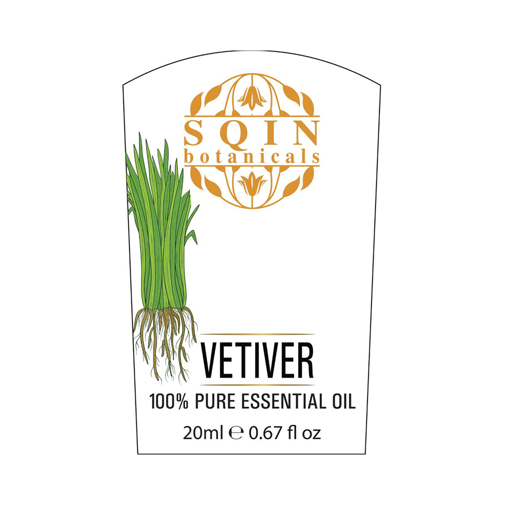 Sqin Botanicals 100% Pure Essential Oil Vetiver - Image 3