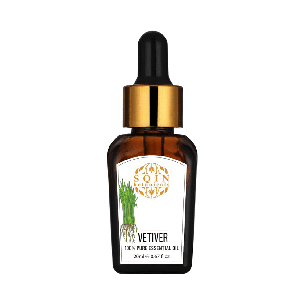 Sqin Botanicals 100% Pure Essential Oil Vetiver - Image 1