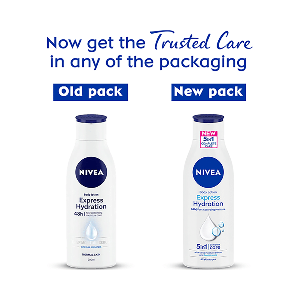 Nivea Express Hydration Body Lotion - Image 3