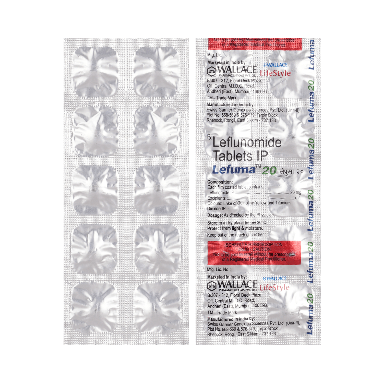 Lefuma  20mg Tablet - Image 1