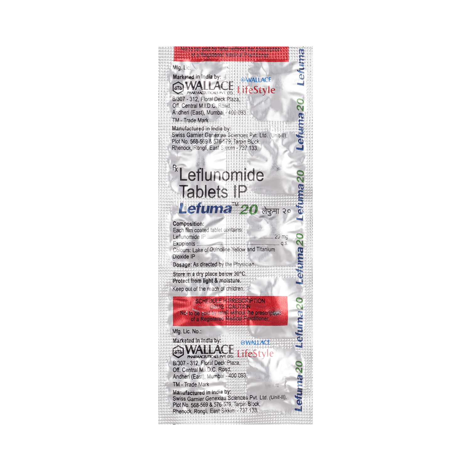 Lefuma  20mg Tablet - Image 3