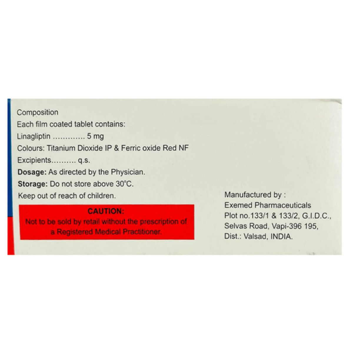 Lina-DKD 5mg Tablet - Image 2