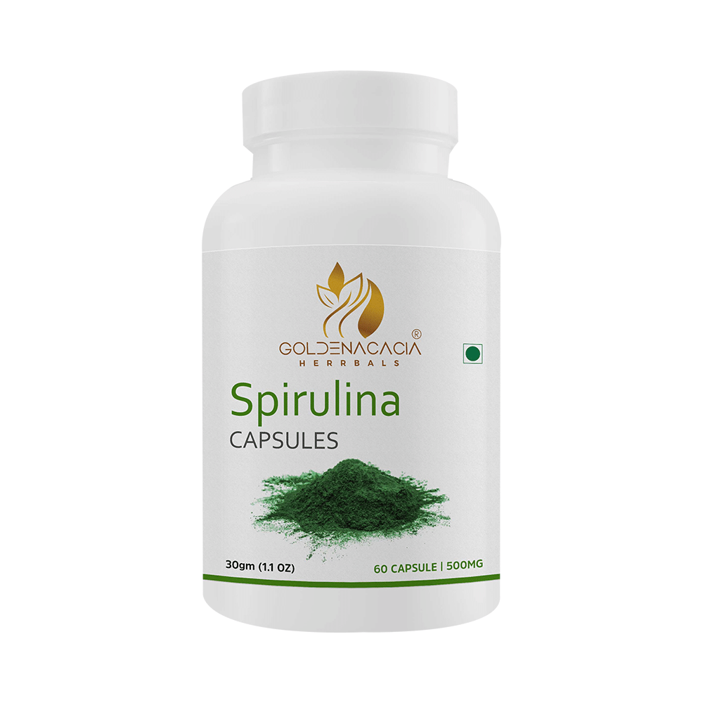 Goldenacacia Herrbals Spirulina Capsule - Image 1