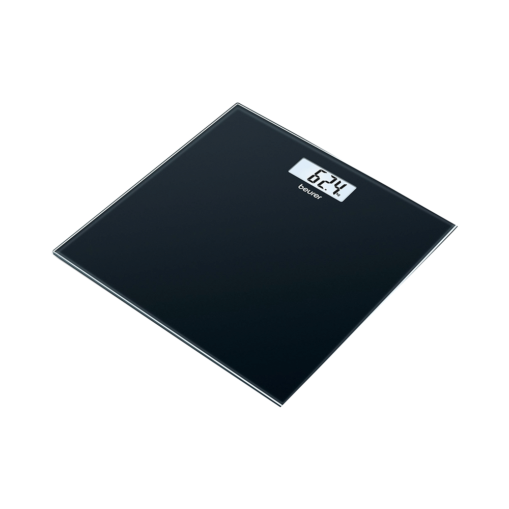 Beurer GS 10 Glass Bathroom/Weighing Scale Black