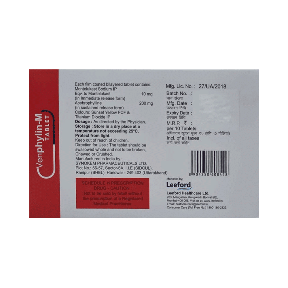 Venphylin-M Tablet SR - Image 2
