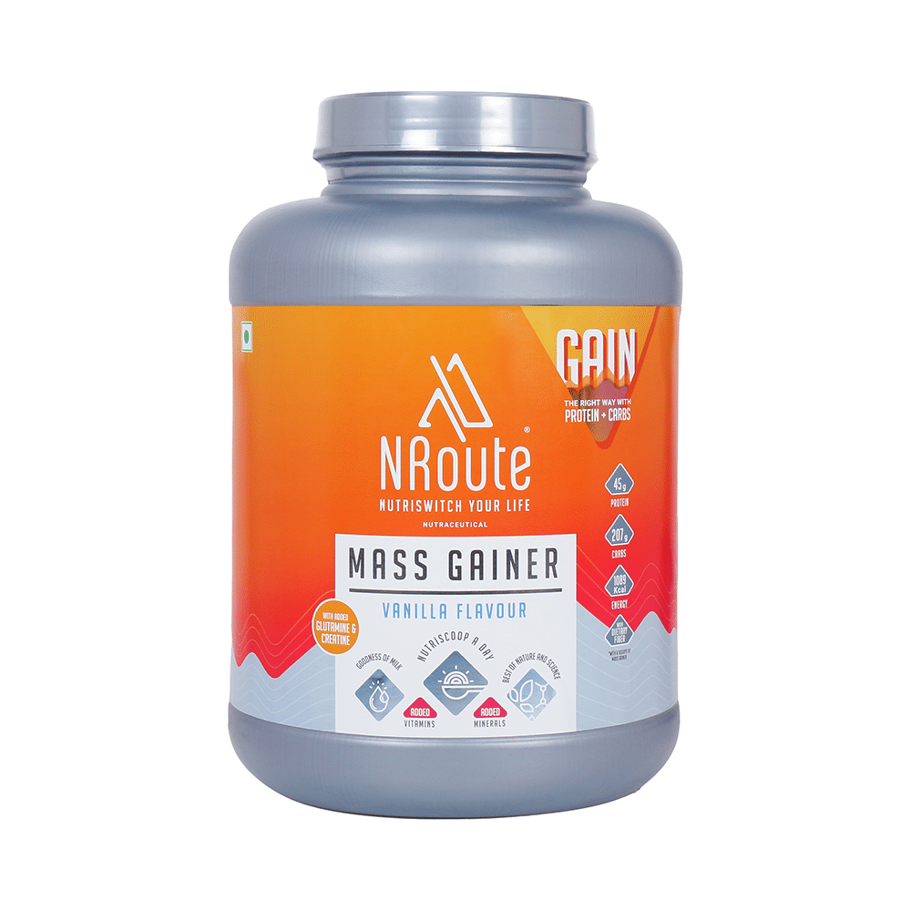 Nroute Mass Gainer Vanilla