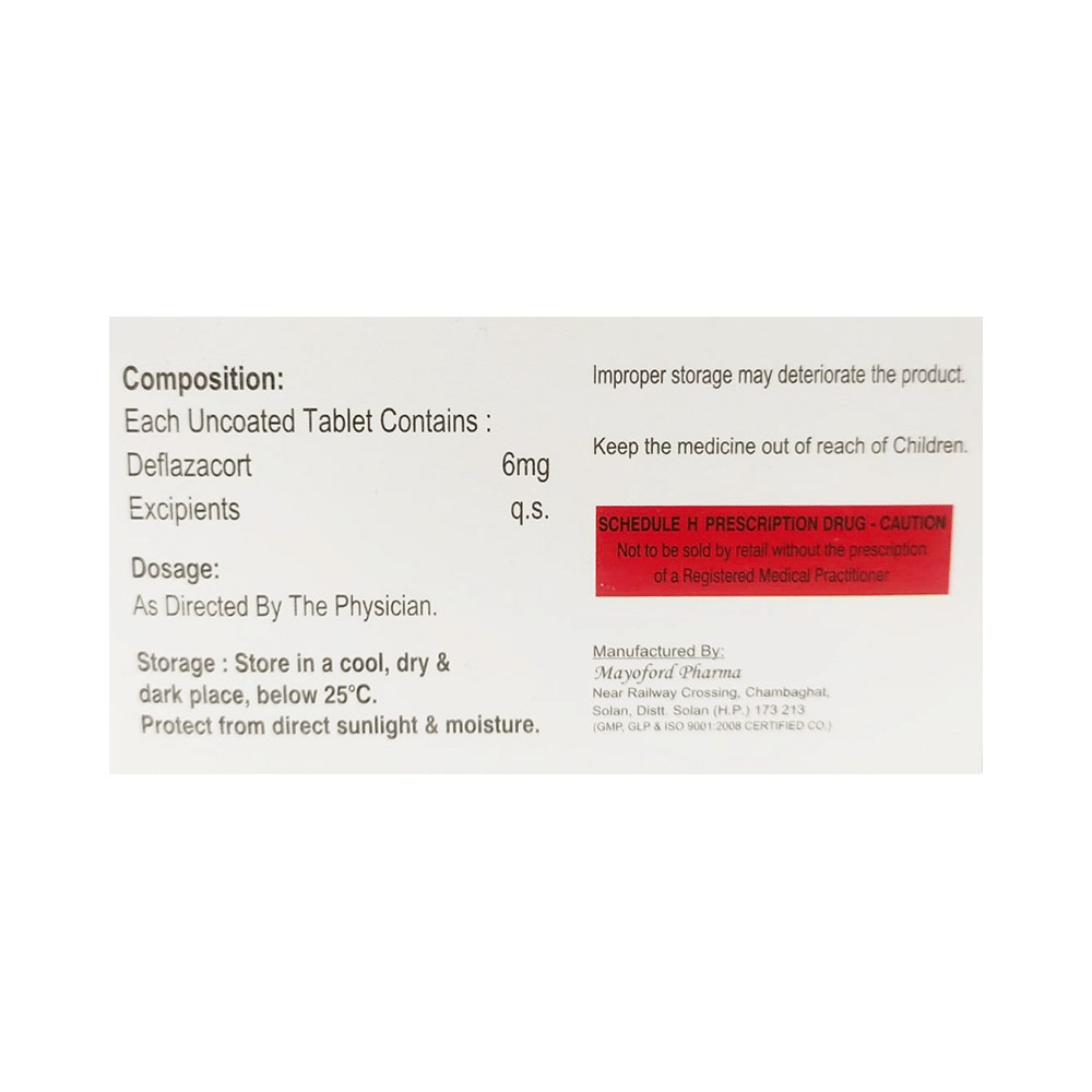 Zaflacort 6mg Tablet - Image 2