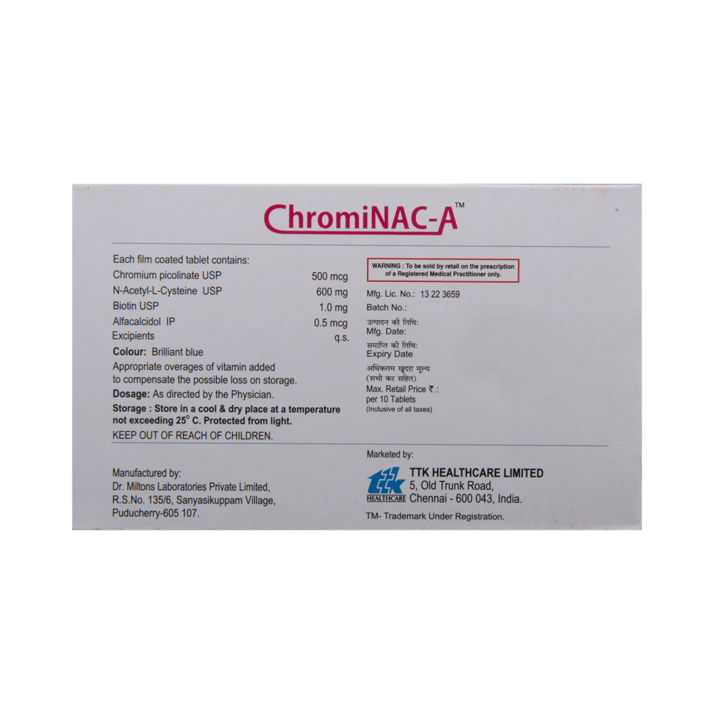 Chrominac-A Tablet - Image 3