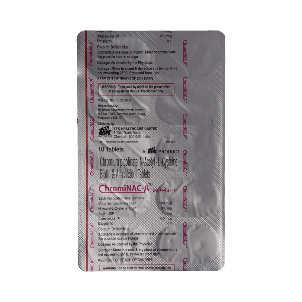 Chrominac-A Tablet - Image 5