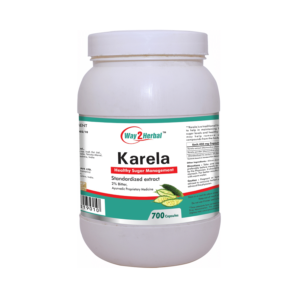 Way2Herbal Karela Capsule