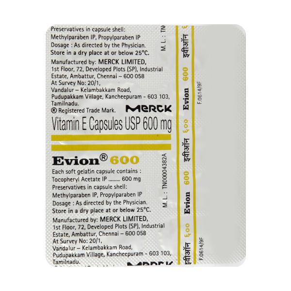 Evion 600 Capsule - Image 2