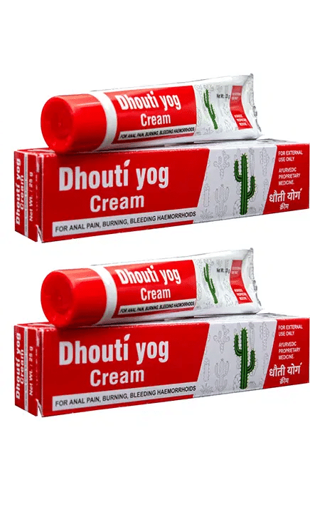 Dhouti-Yog Piles Cream (25gm Each)