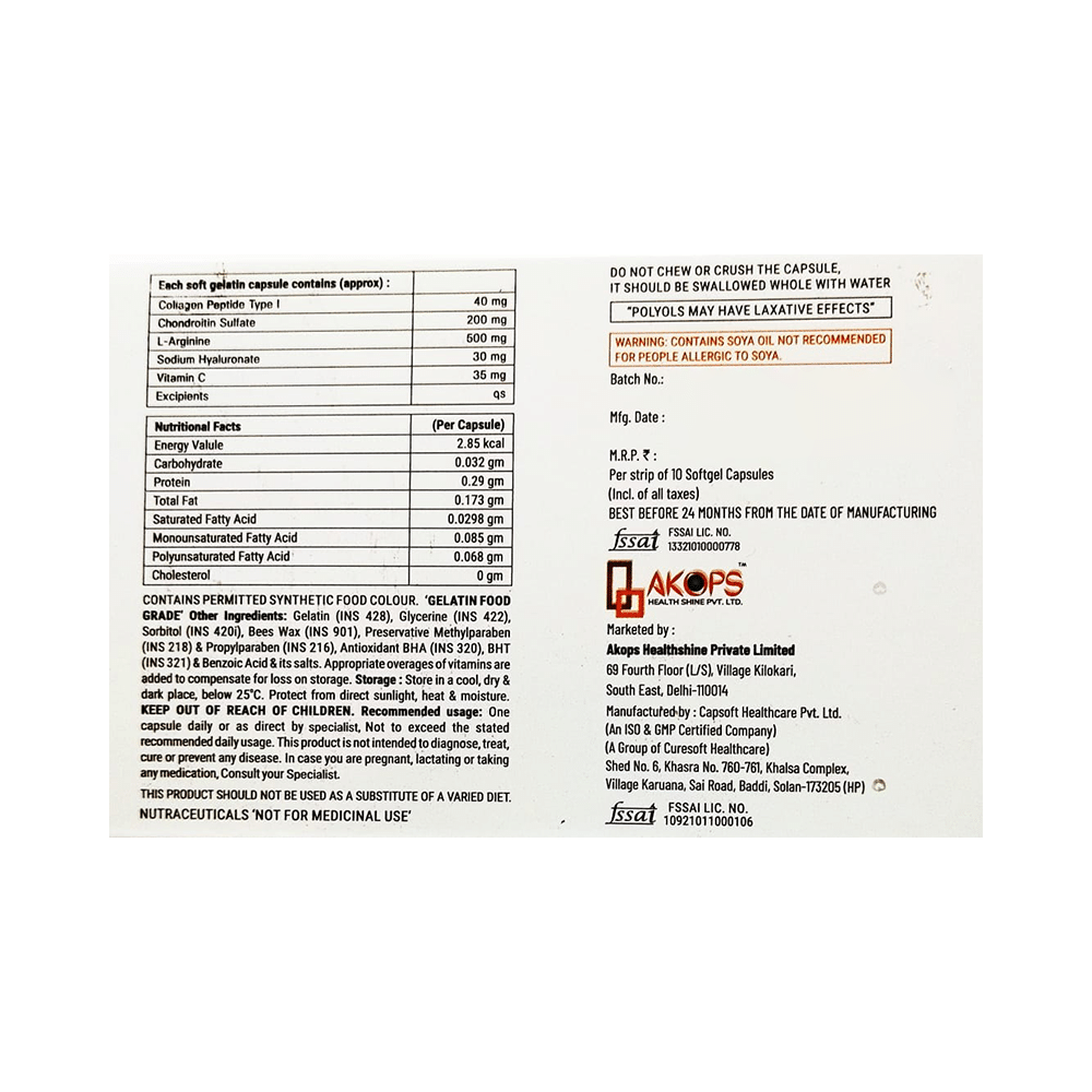 Collahip Softgel Capsule - Image 2