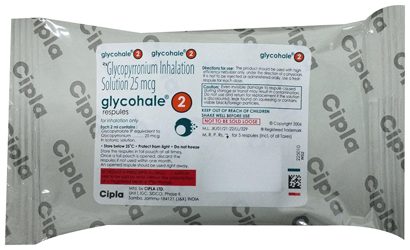 Glycohale Respules 2ml  - Image 1