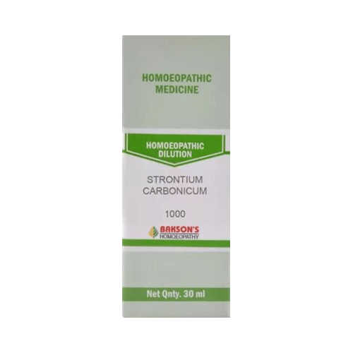 Bakson's Homeopathy Strontium Carbonicum Dilution 1M
