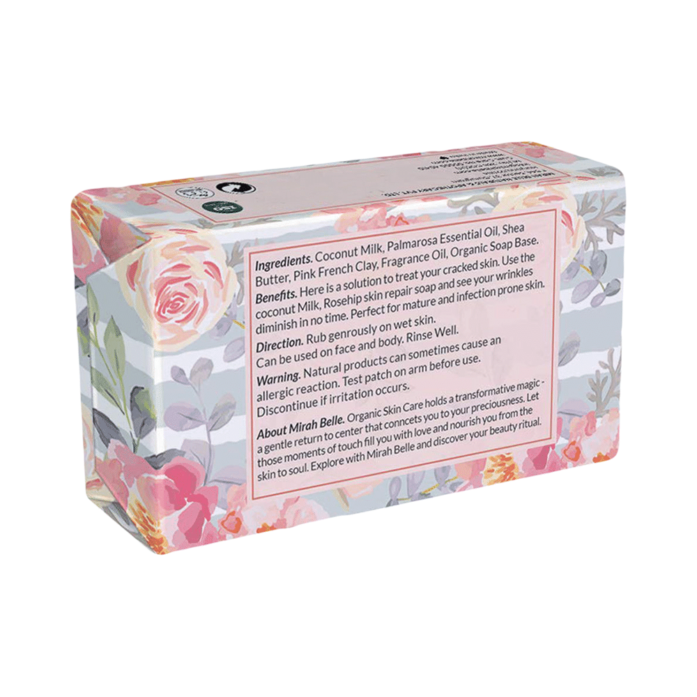 Mirah Belle Coconut Milk Soap (125gm Each) Rosehip - Image 2