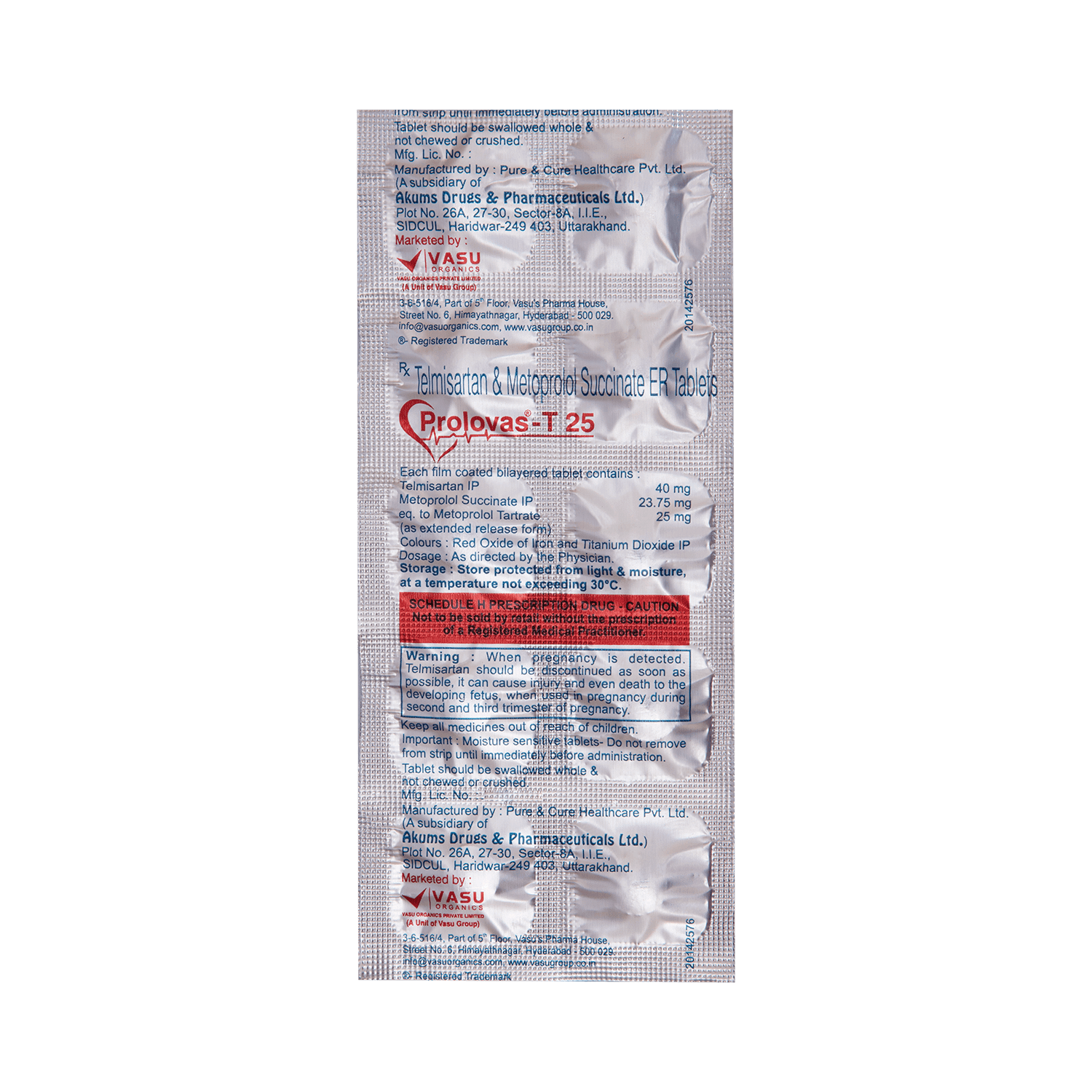 Prolovas T 40mg/25mg Tablet - Image 5