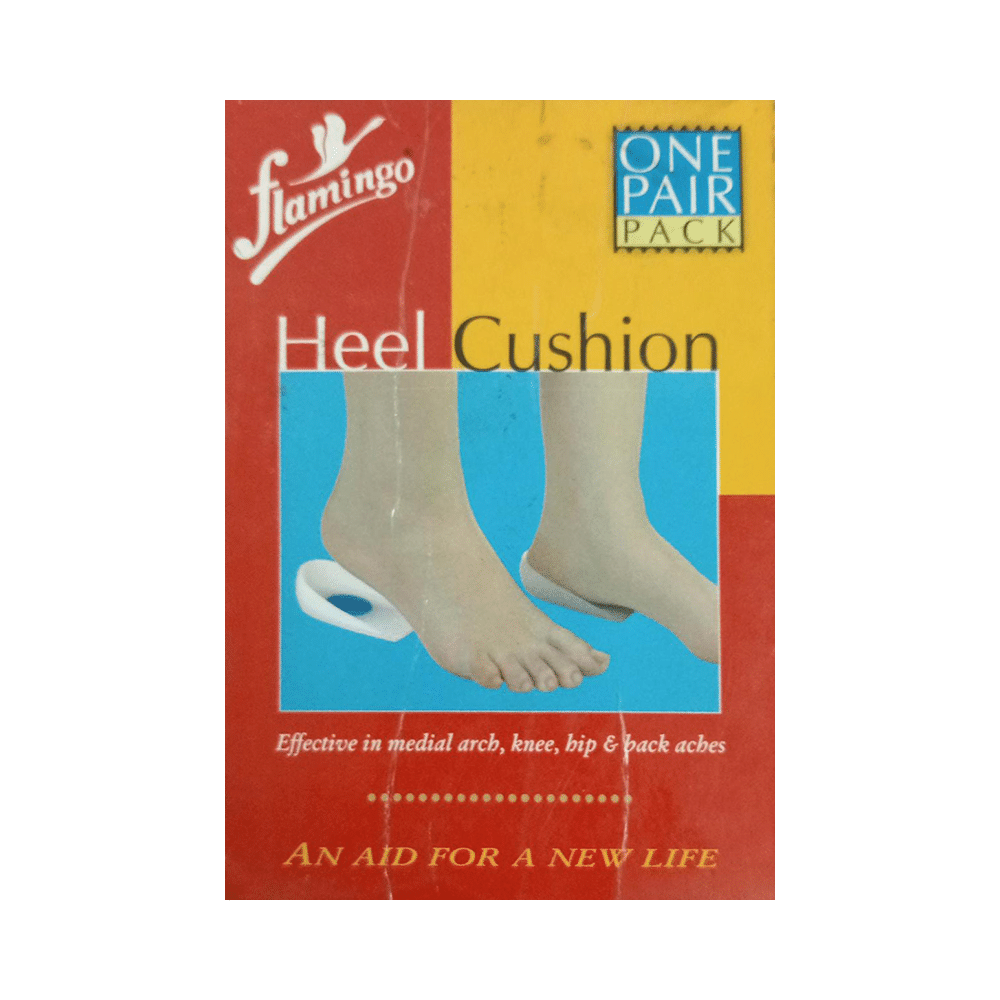 Flamingo Heel Cushion - Image 1