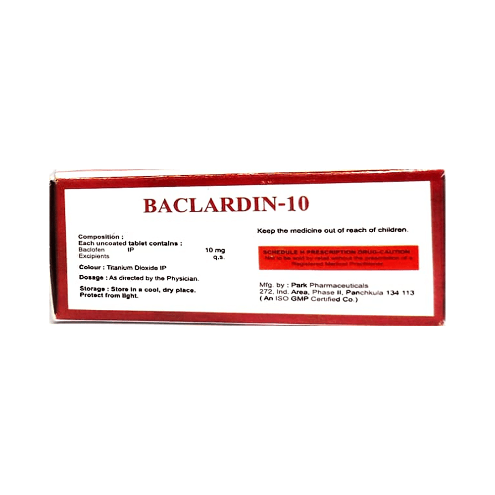 Baclardin 10 Tablet - Image 2