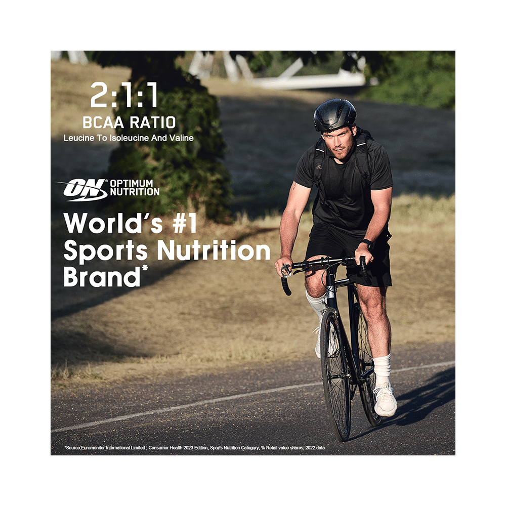 Optimum Nutrition (ON) Instantized BCAA 5000 Powder Green Apple - Image 8