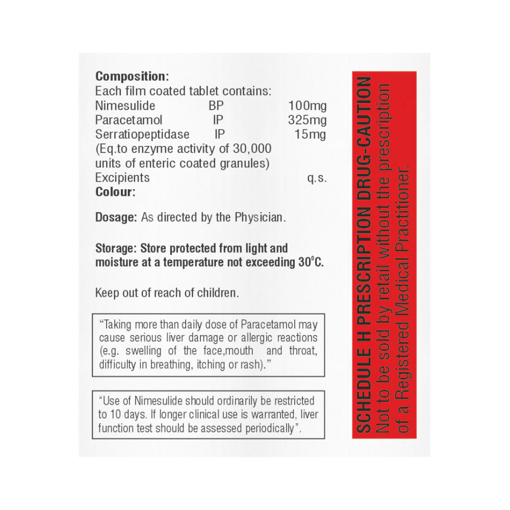 Nimovil SP Tablet - Image 2