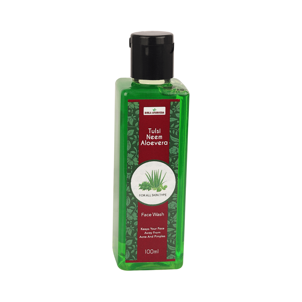Birla Ayurveda Neem Tulsi Aloevera Face Wash - Image 1