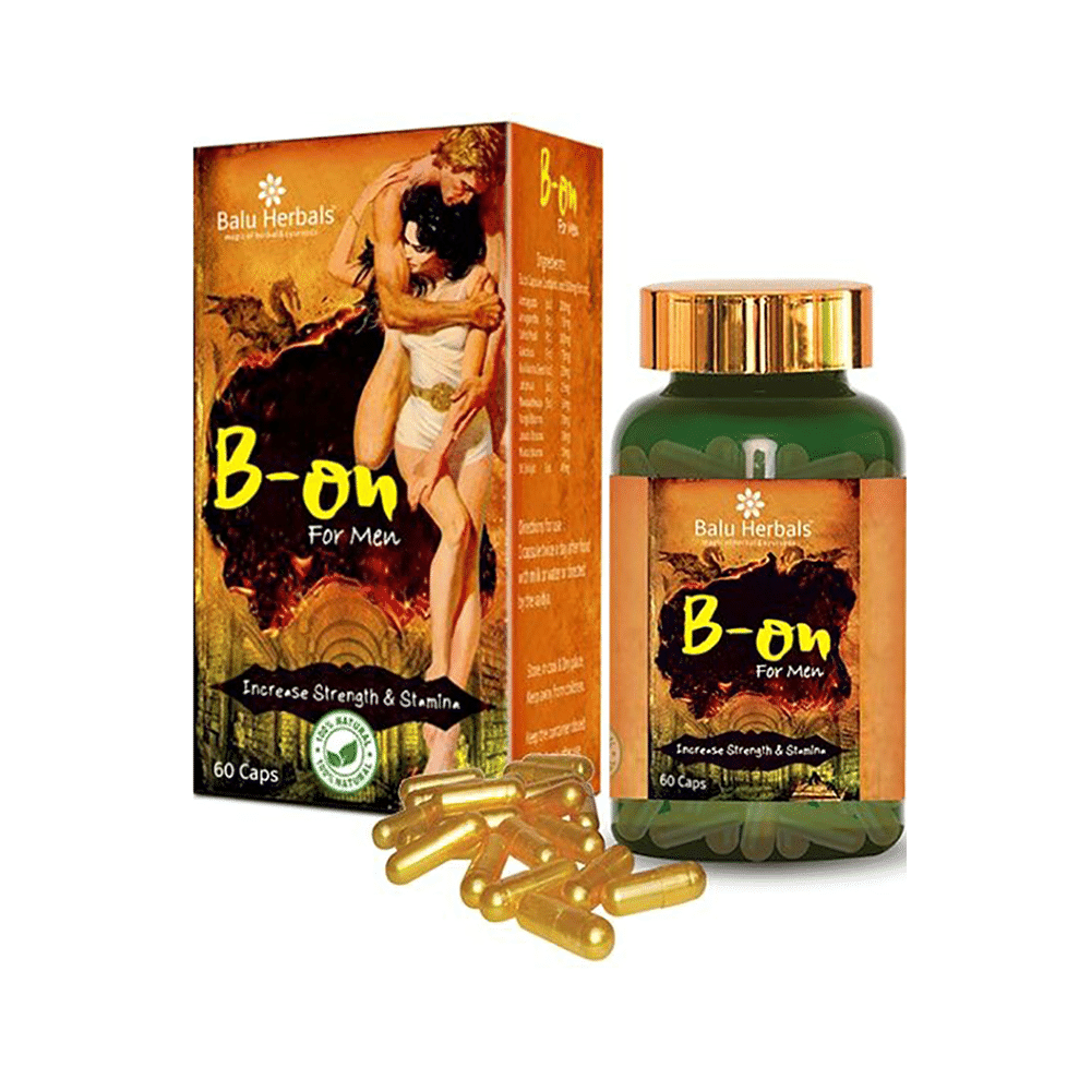 Balu Herbals B-On (Gold) Capsule - Image 1