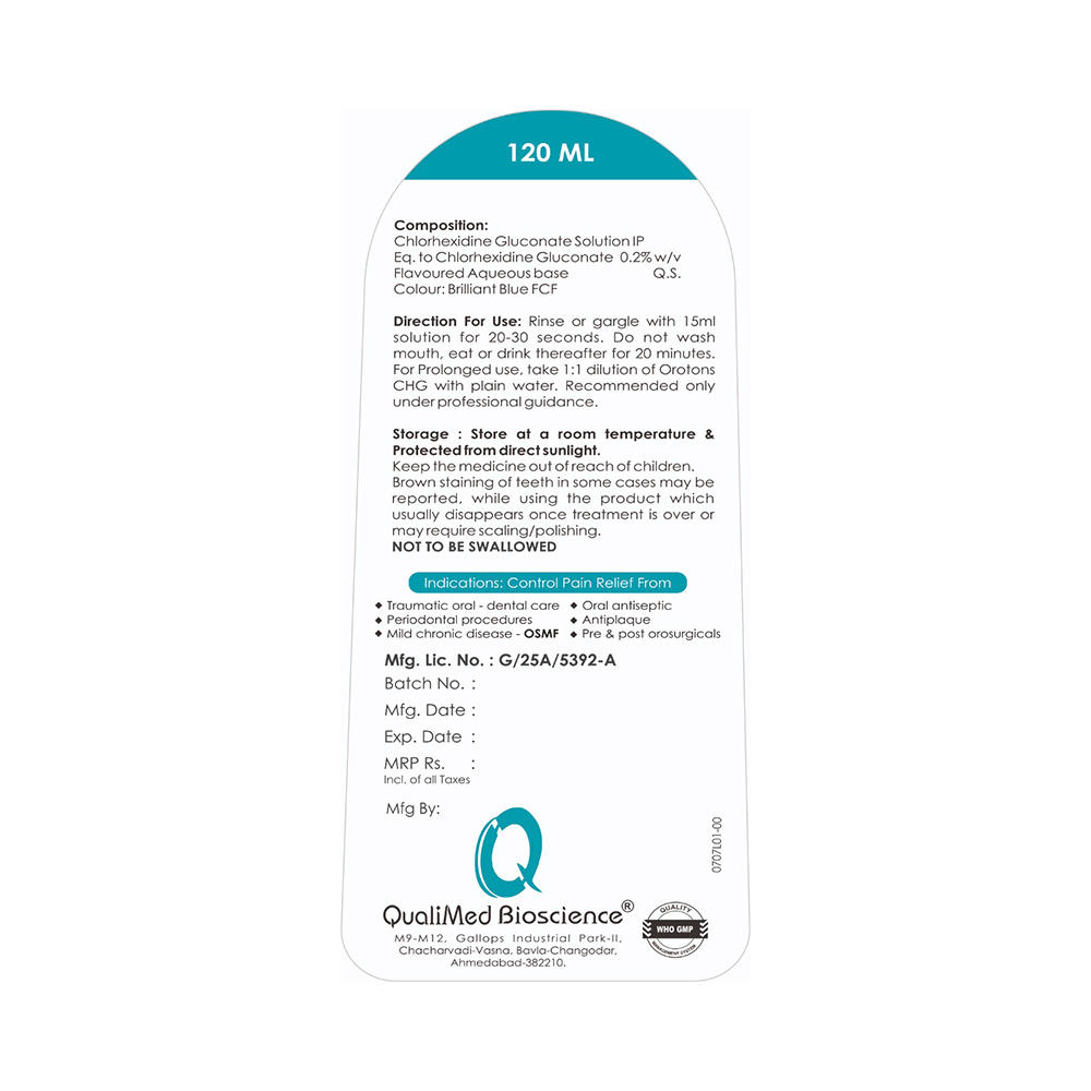 Oro Tons CHG Mouth Wash - Image 3