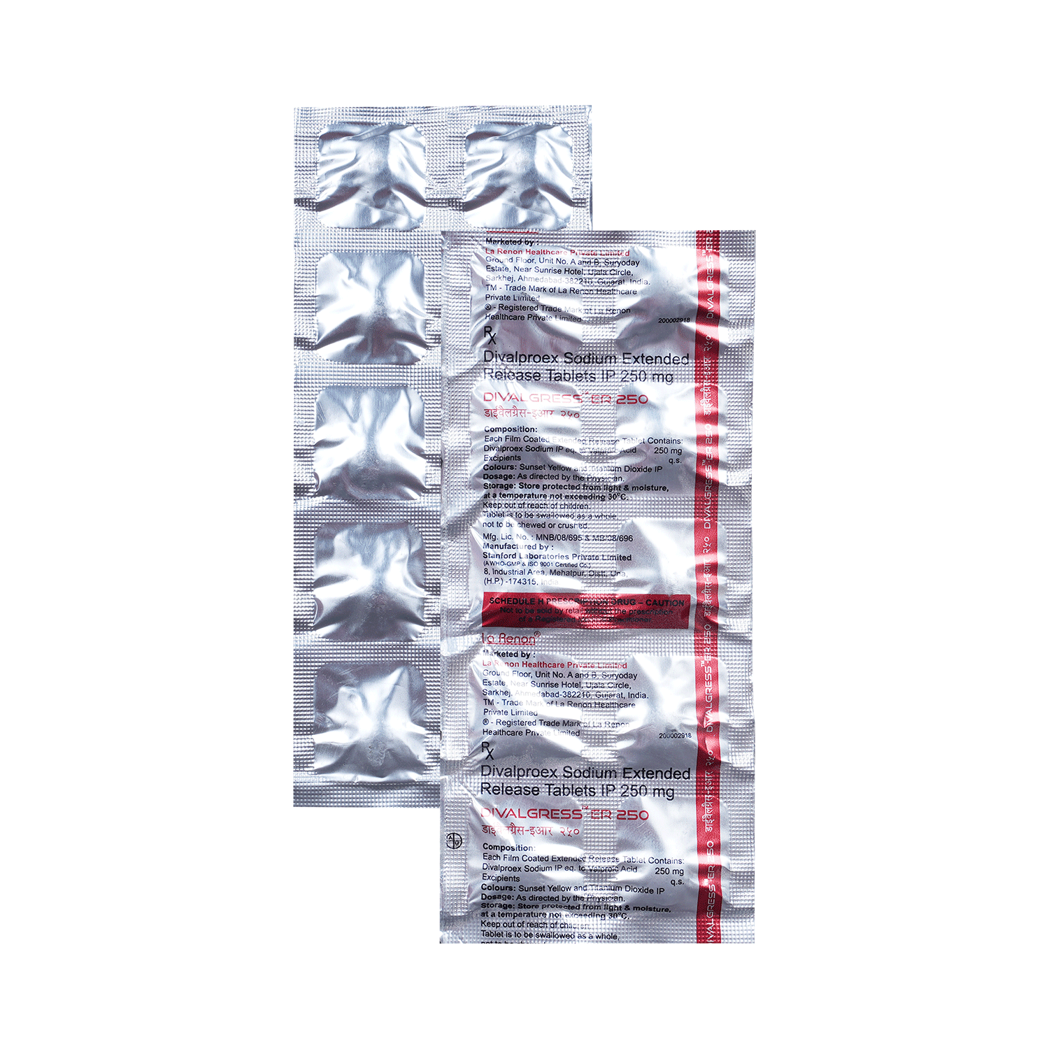 Divalgress ER 250 Tablet - Image 1