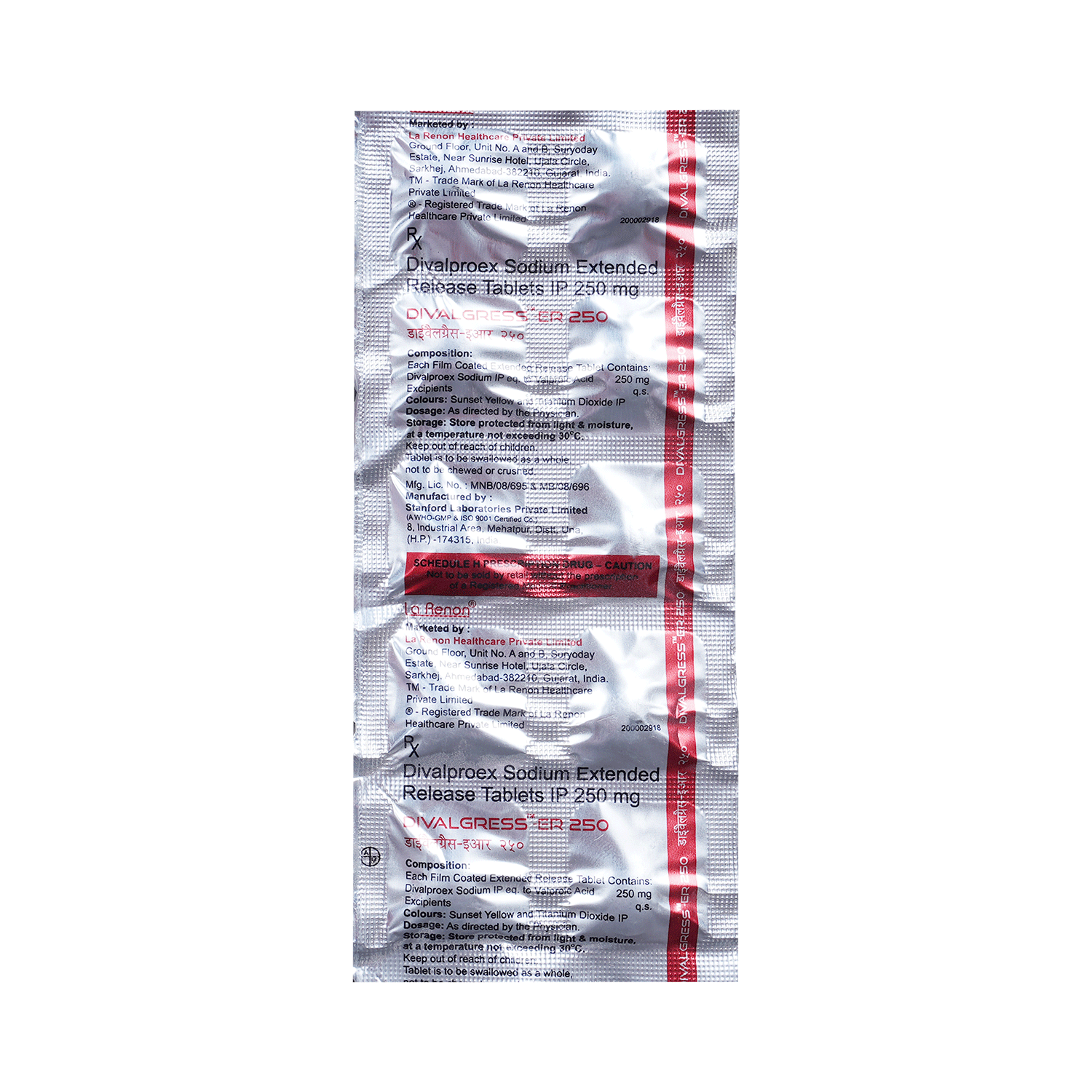 Divalgress ER 250 Tablet - Image 2