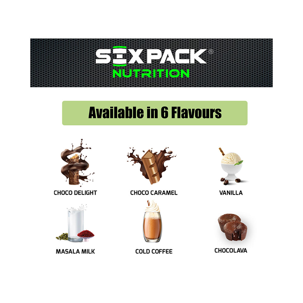 Sixpack Nutrition 100% Whey Sachet (32gm Each) Assorted - Image 4