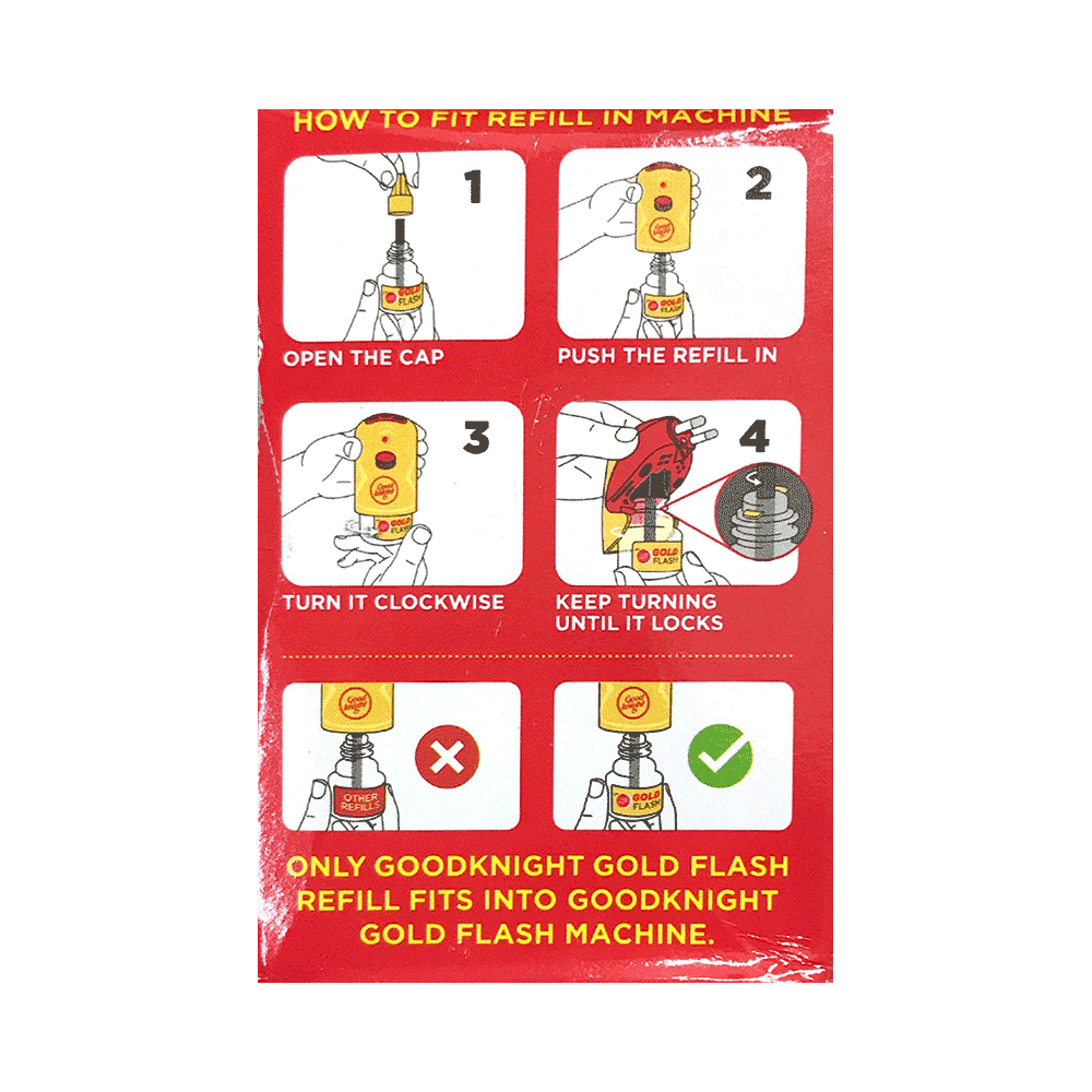 Good Knight Gold Flash Machine with Gold Flash Refill(45ml) Combi Pack - Image 5