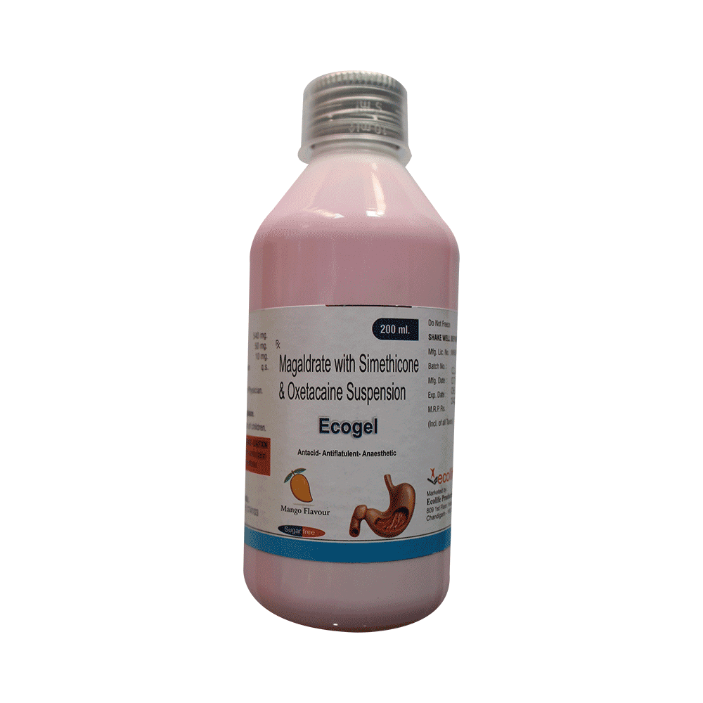 Ecogel Mango Sugar Free Oral Suspension - Image 1