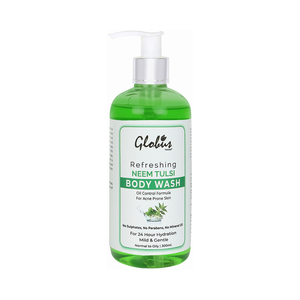 Globus Naturals Neem Tulsi Body Wash - Image 1