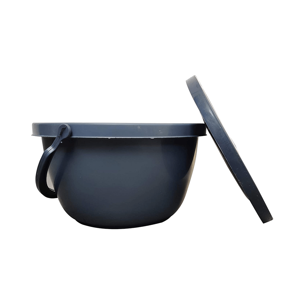 Fidelis Healthcare CC4 Portable Foldable Commode Chair & Bathing Chair with Backrest with Pot O Shape - Image 3