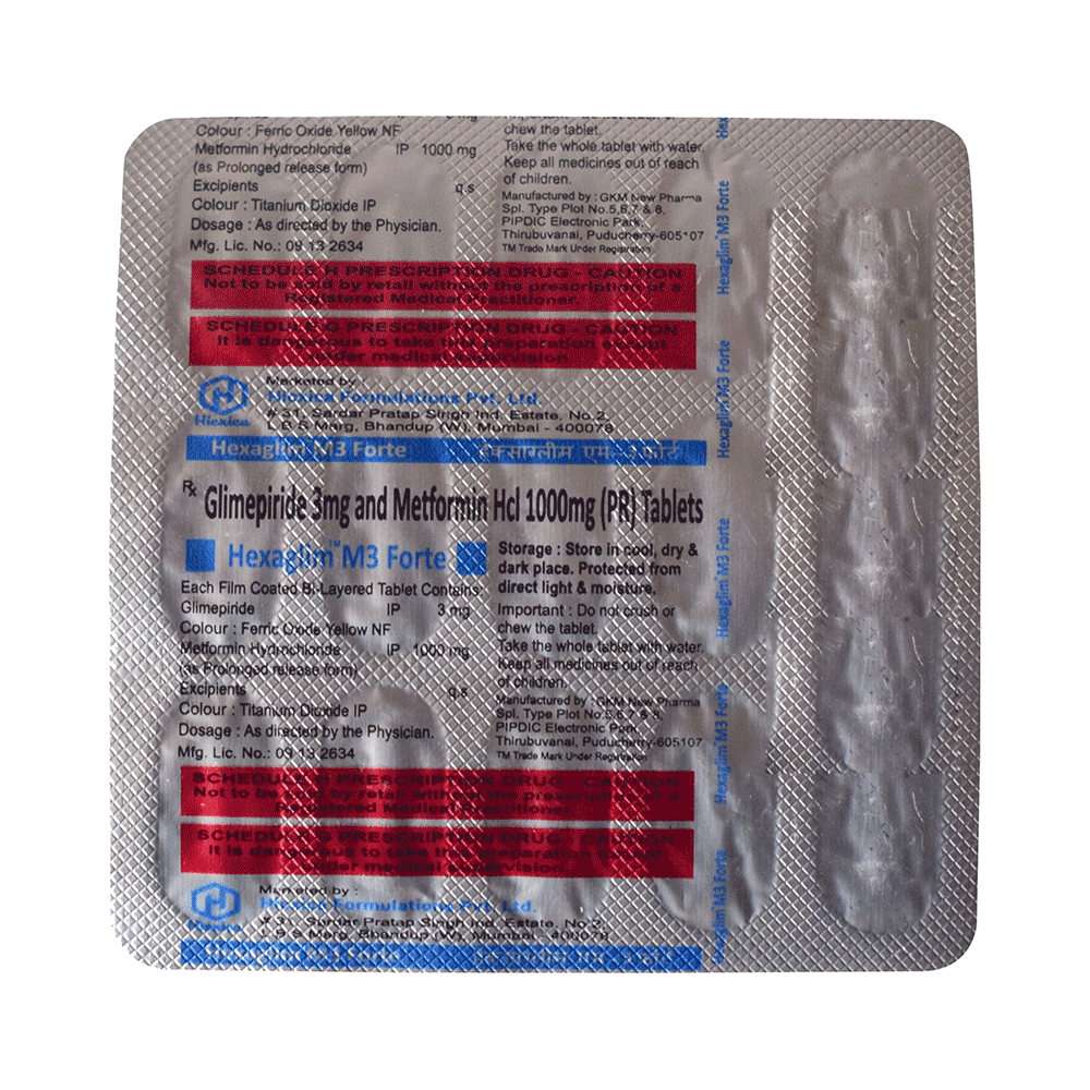 Hexaglim M3 Forte Tablet PR - Image 1