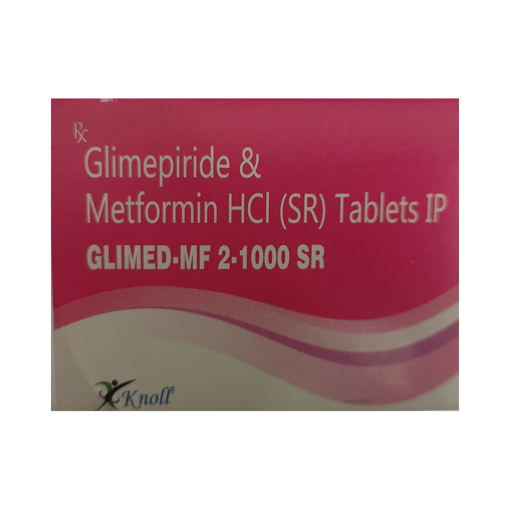Glimed-MF 2/1000 SR Tablet - Image 1
